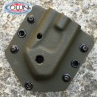 Extrema Ratio Fodero artigianale per Extrema Ratio Ti-Rock - kydex e cuoio verde