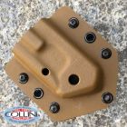 Extrema Ratio Fodero artigianale per Extrema Ratio Ti-Rock - kydex e cuoio kaki