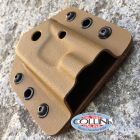 Extrema Ratio Fodero artigianale per Extrema Ratio Ti-Rock - kydex e cuoio kaki