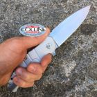 Maserin - Pitbull knife - Silver - Design by Sergio Consoli - 404/A -