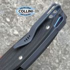 MKM - Goccia Flipper Knife by Jens Anso - Black G10 - MK-GC-GBK - colt