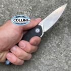 MKM - Goccia Flipper Knife by Jens Anso - Black G10 - MK-GC-GBK - colt