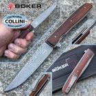 Boker Plus - Urban Trapper Cocobolo Damascus knife by Brad Zinker - 01