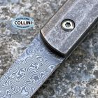 Boker Plus - Wasabi Higonokami knife in damasco e titanio by Kansei Ma