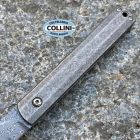 Boker Plus - Wasabi Higonokami knife in damasco e titanio by Kansei Ma