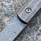 Boker Plus - Wasabi Higonokami knife in damasco e titanio by Kansei Ma