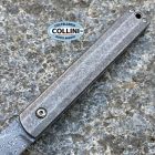 Boker Plus - Wasabi Higonokami knife in damasco e titanio by Kansei Ma