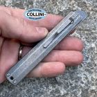 Boker Plus - Wasabi Higonokami knife in damasco e titanio by Kansei Ma