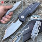 Boker Plus - HEA Hunter knife - Blue G10 - D2 steel - 01BO193 - coltel