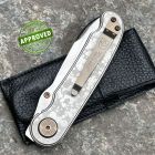 Approved Klotzli - Sailor C Knife Walker design - Titanio acidato - ATS-34 - co