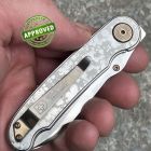 Approved Klotzli - Sailor C Knife Walker design - Titanio acidato - ATS-34 - co