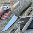 Boker Plus - Urban Trapper Jigged Titanium knife by Brad Zinker - 01BO