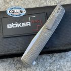 Boker Plus - Urban Trapper Jigged Titanium knife by Brad Zinker - 01BO