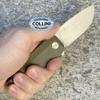 Boker Plus - Baba Yaga Flipper by Keanu Alfaro - Green Micarta - 01BO3