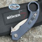 Boker Plus - Hel Folding Karambit Knife - Grey Blue G10 - 01BO516 - co