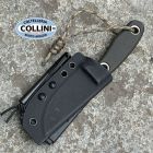 BlackFox - Viator knife by Alfredo Doricchi - D2 Grey Micarta - BF-731