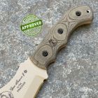 Tops Knives Tops - Tom Brown Tracker knife - Desert Tan Micarta - COLLEZIONE PRIVA
