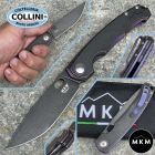 MKM - Eclipse Knife by Vox - Dark Stonewash MagnaCut & Purple Titanium