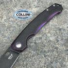 MKM - Eclipse Knife by Vox - Dark Stonewash MagnaCut & Purple Titanium