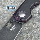 MKM - Eclipse Knife by Vox - Dark Stonewash MagnaCut & Purple Titanium