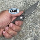 MKM - Eclipse Knife by Vox - Dark Stonewash MagnaCut & Purple Titanium