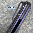 MKM - Eclipse Knife by Vox - Dark Stonewash MagnaCut & Purple Titanium