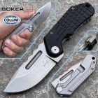 Boker Plus - Dvalin Folder Drop Knife - D2 - G10 Black - 01BO548 - col
