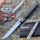 Boker Plus - Kaizen Flipper Knife - Gray G10 & Satin S35VN - 01BO678SO