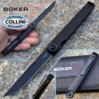 Boker Plus - Kaizen Flipper Knife - All Black G10 & S35VN - 01BO689 -