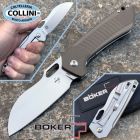 Boker Plus - Swoopy Framelock Folder  - Nitro-V & Sand G10 - 01BO693 -