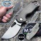 MKM - Vincent Knife by Vox - CPM-MagnaCut & Green Micarta - VCM-GC - c