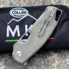 MKM - Vincent Knife by Vox - CPM-MagnaCut & Green Micarta - VCM-GC - c