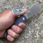 MKM - Vincent Knife by Vox - CPM-MagnaCut & Denim Micarta - VCM-DC - c