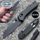 MKM - Yipper Knife - Black Top Shield CPM-MagnaCut & Black G10 - YP-GB