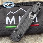 MKM - Yipper Knife - Black Top Shield CPM-MagnaCut & Black G10 - YP-GB