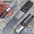 Boker - 2024 Annual Damast Collector's Knife - Black Boomerang Damascu