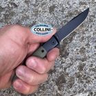 Boker - Modern Gentleman - Black PVD Nitro-V & Green Micarta - 01BO931