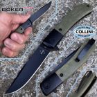 Boker - Modern Gentleman - Black PVD Nitro-V & Green Micarta - 01BO931