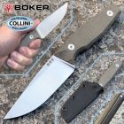 Boker - Daily Knives AK4 - Satin CPM-3V & Green Micarta - 121511 - col