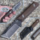 Boker Plus - Thicker Clipper Tanto Knife - D2 Black Stonewashed & Brow