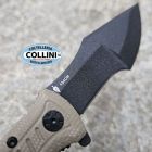 Boker Plus - Micro Tracker Folder by Dave Wenger - Black 154CM & Brown