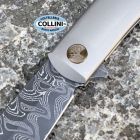 Boker - TRPPR Trapper 2025 Damast Annual Knife - Stainless Meadow Dama