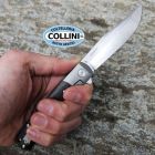 Boker - TRPPR Trapper Knife - Satin CPM-MagnaCut & Titanio con Quercia
