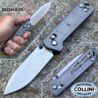 Boker Plus - Kihon DC Alu - 01BP0023 - Satin Nitro-V & Grey Aluminum -