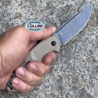 Boker Plus - Barchan by Kornel Kiss - Black Stonewashed 440B & Sand G1