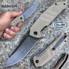 Boker Plus - Barchan by Kornel Kiss - Black Stonewashed 440B & Sand G1