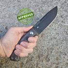 FOX Knives Fox - Tokala - Black Idroglider Niolox & Bison Micarta - COLLEZIONE PR