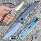 Boker Plus - The Dace - 01BP0036 - Stonewashed Nitro-V & Grey Aluminum