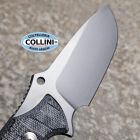 FOX Knives Fox - Oxylos Knife - Stonewashed N690Co & Black Micarta - FX-616-1MB -