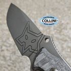 FOX Knives Fox - Oxylos Knife - Stonewashed N690Co & Black Micarta - FX-616-1MB -